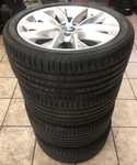 Alu kolo originál BMW 8x18" ET43, 5x120x72.5 a Dayton Touring 2 245/40 R18 97Y 90%