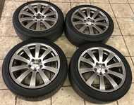 Alu kolo ADVANTI 8x17“ ET45, 5x112x66.5 a Bridgestone Turanza ER300 225/45 R17 91Y 40%