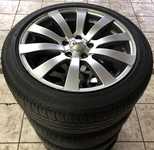 Alu kolo ADVANTI 8x17“ ET45, 5x112x66.5 a Bridgestone Turanza ER300 225/45 R17 91Y 40%