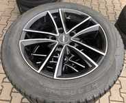 Alu kolo ALUTEC 7.5x17“ ET38, 5x114.3x67 a Falken EuroWinter HS449 215/60 R17 96H 60%