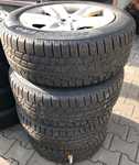 Alu kolo originál BMW 8x17" 5x120x72.5 ET30 a Pirelli Winter 210 SottoZero II 225/55 R17 97H RFT * 90%