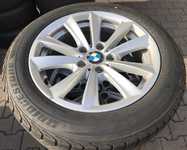 Alu kolo originál BMW 8x17" ET30, 5x120x72.5 a Bridgestone Blizzak LM-32 225/55 R17 97H * RFT 40%