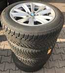 Alu kolo originál BMW 8x17" ET30, 5x120x72.5 a Bridgestone Blizzak LM-32 225/55 R17 97H * RFT 40%