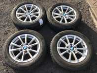 Alu kolo originál BMW 7x16" ET31, 5x120x72.5 a Continental WinterContact TS 830 P 205/60 R16 92H * RUNFLAT 40% 