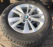 Alu kolo originál BMW 7x16" ET52, 5x112x66.5 a Continental WinterContact TS 830 P 205/60 R16 92H * RUNFLAT 90% + čidla tlaku TPMS