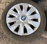 Plechový disk BMW KFZ 9244 6,5Jx16" 5x120x72,5 ET33 a Continental WinterContact TS 830 P 195/55 R16 87H * 90% + čidla tlaku TPMS + Poklice