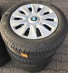 Plechový disk KFZ 7502 7Jx16 5x112x66,5 ET47 a Continental WinterContact TS 830 P 195/65 R16 92H * 60% + čidla tlaku TPMS + Poklice