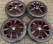 Alu kolo YAKUZA 7x17“ ET40, 5x112x57 a Continental SportContact 5 225/45 R17 91V 30%