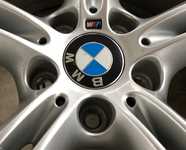 Alu kolo originál BMW X5 a X6 9x19" ET37 5x120x74 + čidla tlaku TPMS