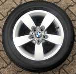 Alu kolo originál BMW 7x16" ET20, 5x120x72.5 a Michelin Primacy 225/55 R16 95Y 10%