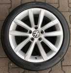 Alu kolo originál VW 7.5x17" ET47, 5x112x57 a Michelin Primacy 3 205/50 R17 89V 10%