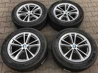 Alu kolo originál BMW 7.5x17" 5x112x66.5 ET27 a Michelin Alpin 5 225/55 R17 97H RFT * 90% + čidla tlaku TPMS