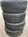 Alu kolo originál BMW 7.5x17" 5x112x66.5 ET27 a Michelin Alpin 5 225/55 R17 97H RFT * 90% + čidla tlaku TPMS