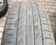 Alu kolo originál BMW 7.5x17" ET37, 5x120x72.5 a Continental SportContact 5 225/50 R17 94W RFT *  80% + čidla tlaku TPMS