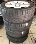 Alu kolo originál VW 6.5x16" ET42 5x112x57 a Pirelli P6000 205/55 R16 91W 20%