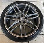 Alu kola MSW 8x18“ ET48, 5x112x66.5 a Saetta Touring 2 225/40 R18 92Y XL 95%