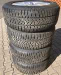 Alu kolo originál BMW X5 5x120x74 8.5x18" ET48 a Pirelli Scorpion Winter 255/55 R18 109H RFT * 30% + čidla tlaku TPMS