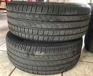 Alu kolo originál ŠKODA 7.5x17“ ET49, 5x112x57 a Continental SportContact 5 225/45 R17 91W 90% a Pirelli Cinturato P7 225/45 R17 91W 50%