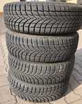 Plechový disk KFZ 8077 5,5Jx15 5x114,3x67 ET47 a Saetta Winter 195/65 R15 91T 95%