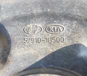 Plechový disk KFZ 8077 5,5Jx15 5x114,3x67 ET47 a Saetta Winter 195/65 R15 91T 95%