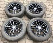 Alu kolo PROLINE 6.5x16“ ET45, 5x114.3x67 a Dunlop SP Winter Sport 3D 205/55 R16 91H 50% + čidla tlaku TPMS TOYOTA