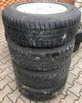 Alu kolo originál VW Amarok 8x17“ ET49, 5x120x65 a Goodyear Wrangler HP 245/65 R17 107H 30%