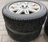 Alu kolo originál VOLVO 7x16" 5x108x63.3 ET49 a Kormoran SNOW 215/55 R16 97H XL 90% a Zeetex S200 215/55 R16 97V XL 70%