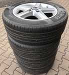 Alu kolo originál FORD 6.5x16" 5x108x63.3 ET52.5 a Altenzo Sports Equator 205/60 R16 96V XL 60% 