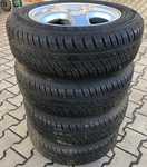 Alu kolo originál OPEL 6x15" ET49, 4x100x56.5 a Barum Brillantis 2 185/65 R15 88T 99%