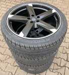 Alu kolo RONDELL 8.5x20“ ET50, 5x108x63.3 a Matador MP47 Hectorra 3 245/40 R20 95Y + čidla tlaku TPMS FORD KUGA