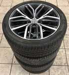 Alu kolo originál VW 8x19" ET41 5x112x57 a Pirelli Cinturato P7 245/40 R19 94W 70% SEAL INSIDE + čidla tlaku TPMS