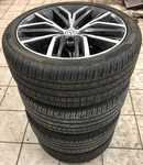 Alu kolo originál VW 8x19" ET41 5x112x57 a Pirelli Cinturato P7 245/40 R19 94W 70% SEAL INSIDE + čidla tlaku TPMS