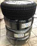 Alu kolo originál VW 7x17" ET45 5x112x57 a Continental WinterContact TS 850 P 215/55 R17 98V XL