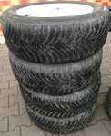 Alu kolo originál ŠKODA 7x17“ ET45, 5x112x57 a Falken EuroAll Season AS210 215/55 R17 98V XL 80%