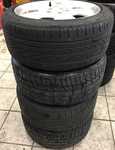 Alu kolo originál MERCEDES 8.5x17" 5x112x66.5 ET34 a Goodyear Excellence 225/45 R17 91W MO 0%