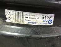 Plechový disk Renault KFZ 8175 6Jx15 4x100x60 ET43