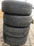 Plechový disk KFZ 8425 6,5Jx16 5x112x57 ET42 a Kumho WP51 WinterCraft 205/55 R16 91T 30%