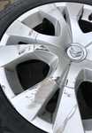 Alu kolo originál CITROEN 6.5x17" 4x108x65 ET26 a Yokohama V902A W.drive 215/50 R17 95V FR XL 70% + 1ks Alu