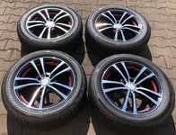 Alu kolo HRS 7x17“ ET40, 5x112x66.5 a Bridgestone Turanza T005 Driveguard 225/55 R17 101W XL RFT 100%