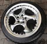 Alu kolo KESKIN 8,5x18“ ET40, 5x112x66.5 a Austone SP-7 225/40 R18 92Y XL 95%