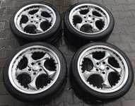 Alu kolo KESKIN 8,5x18“ ET40, 5x112x66.5 a Austone SP-7 225/40 R18 92Y XL 90%