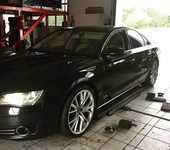 AUDI A8 jsme obuli na Alu kolo originál AUDI RS6 9.5x21" ET25, 5x112x66.5 a Continental ContiSportContact 5P 285/30 R21 100Y FR XL RO1