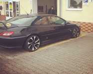 PEUGEOT 406 CUPE jsme obuli na Alu kolo originál CITROEN 8x18" ET27, 4x108x65 a Pirelli PZero 205/40 R18 86W XL RFT *