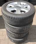 Alu kolo originál VW 6.5x16" ET50 5x112x57 a Dunlop SP Sport FastResponse 205/55 R16 91H 40%