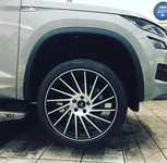 ŠKODA KODIAQ jsme obuli na Alu kolo KESKIN 9x20“ ET30, 5x112x57 a Pirelli Winter 270 SottoZero II 235/45 R20 100W XL