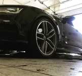 AUDI A7 jsme obuli na Alu kolo originál AUDI RS6 9.5x21" ET25, 5x112x66.5 a Pirelli PZero 285/30 R21 100Y XL RO1 + čidla tlaku TPMS