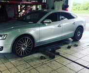 AUDI A5 jsme obuli na Alu kolo KESKIN 9x20“ ET30, 5x112x66.5 a Pirelli PZero 255/30 R20 92Y RO1