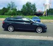 VW PASSAT jsme obuli na Alu kolo KESKIN 8.5x19“ ET45, 5x112x57 a Altenzo Sports Comforter 235/40 R19 96Y XL