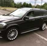 MERCEDES GL-Class jsme obuli na Alu kolo 10x22" ET25, 5x112x66.5 a Achilles Desert Hawk 285/40 R22 110V