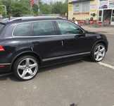 VW TOUAREG jsme obuli na Alu kolo O.Z 10x22" ET52, 5x130x71.5 a Dunlop SP Sport 9000 285/30 R22 101Y XL